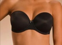 Σουτιέν strapless push up μπανέλα επένδυση