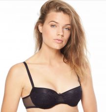 Σουτιέν μπανέλα επένδυση μαύρο Georgia Passionata