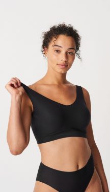 Μπουστάκι επένδυση Chantelle soft stretch μαύρο