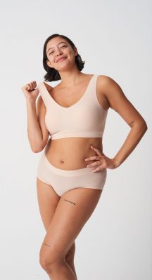 Μπουστάκι επένδυση Chantelle soft stretch μπεζ