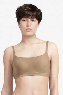 Μπουστάκι επένδυση Soft stretch padded bralette μπεζ Chantelle Μπουστάκι επένδυση Soft stretch padded bralette μπεζ Chantelle