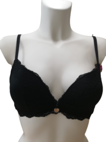 Σουτιέν τρίγωνο επένδυση μαύρο Twin Set Σουτιέν τρίγωνο επένδυση μαύρο Twin Set