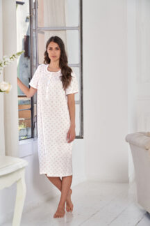 Νυχτικό λευκό σωμών Linclalor