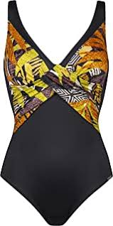 Ολόσωμο μαύρο εμπριμέ Charmline