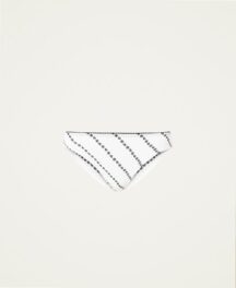 Slip brazil λευκό μαύρο Twin Set