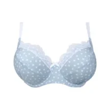 Σουτιέν μπανέλα half cup 3/4 pois sixties Antigel