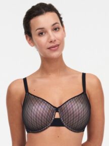 Σουτιέν μπανέλα μαύρο Smooth Line Chantelle Σουτιέν μπανέλα μαύρο Smooth Line Chantelle