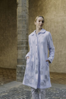 Ρόμπα γαλάζια fleece Senoreta by Egatex Ρόμπα γαλάζια fleece Senoreta by Egatex