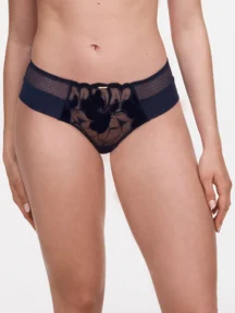 Τρίγωνο σουτιέν μπανέλα μπλε βελούδο fleurs signature Chantelle