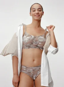 Μπουστάκι επένδυση Soft stretch bralette imprimes camouflage Chantelle Μπουστάκι επένδυση Soft stretch bralette imprimes camouflage Chantelle