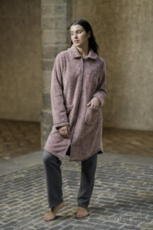 Ρόμπα σάπιο μήλο fleece Senoreta by Egatex Ρόμπα σάπιο μήλο fleece Senoreta by Egatex