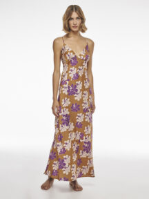 Πυζάμα σατέν floral Lida Lingerie